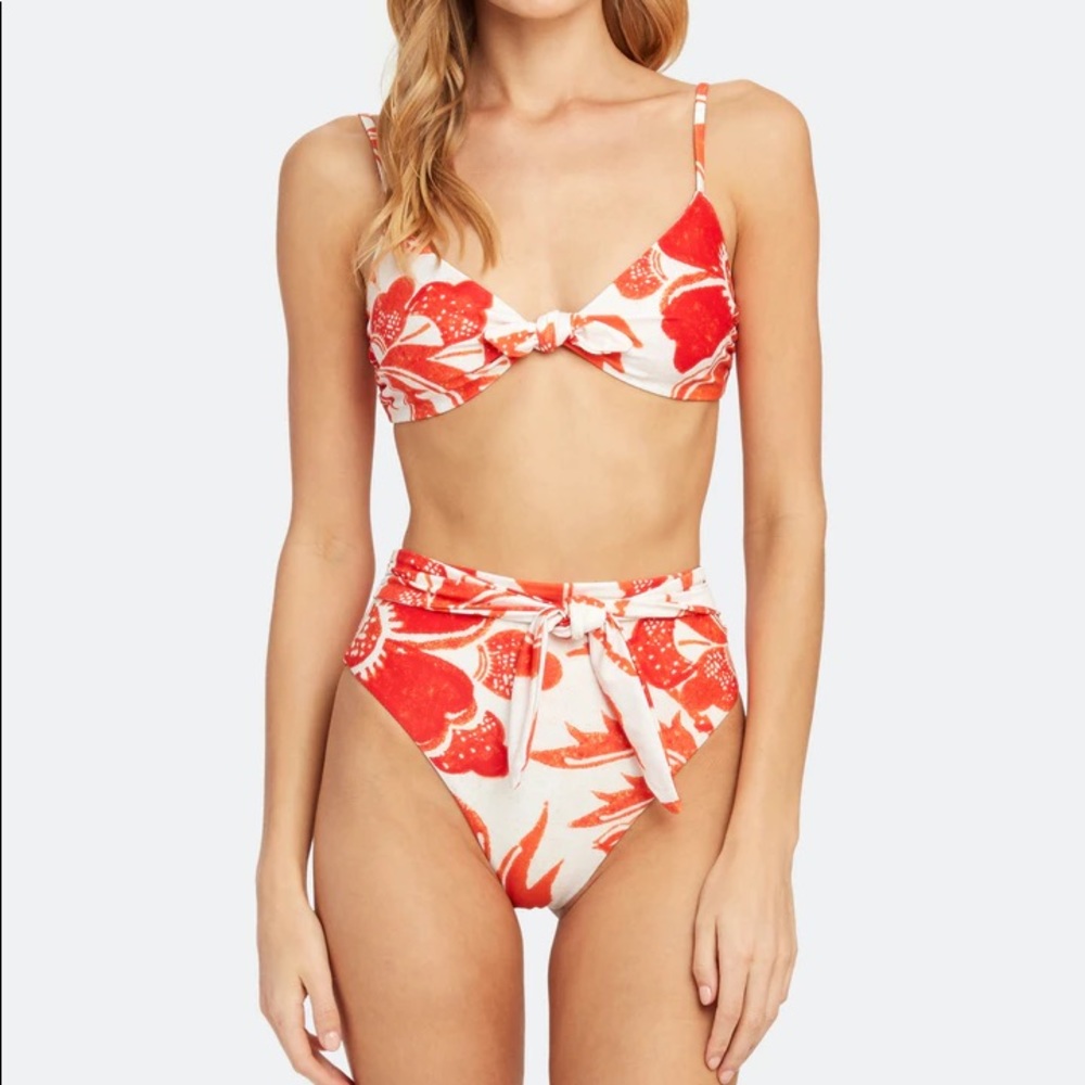 Mara Hoffman Carla Goldie Floral Bikini